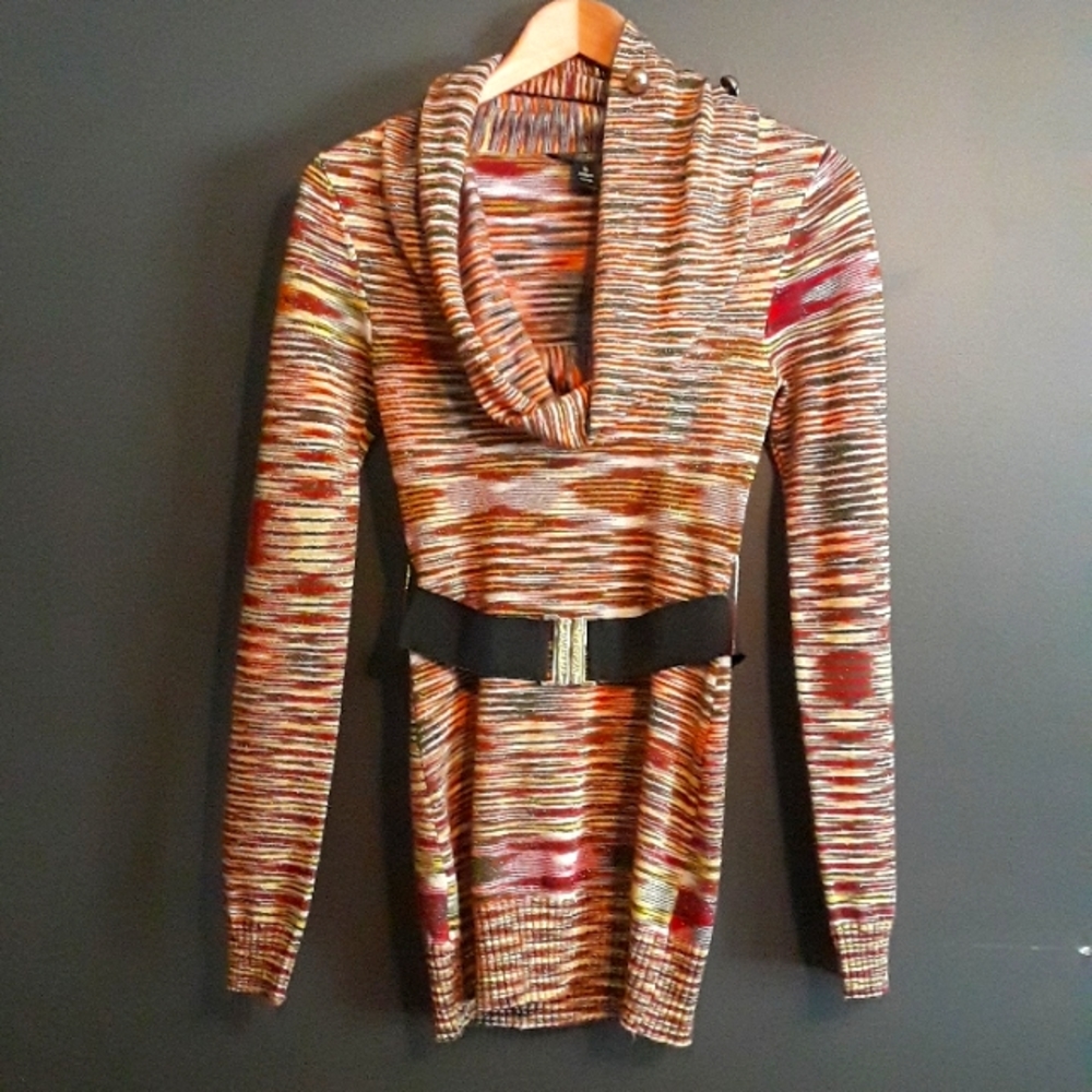 Rocawear Multi-Colored Sweater Dress Size Small